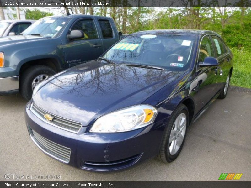 Front 3/4 View of 2010 Impala LS