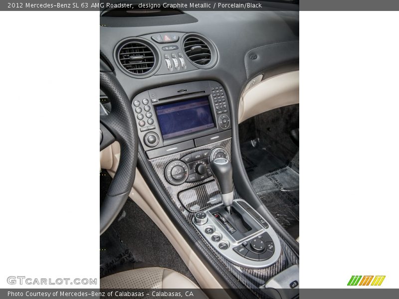 Controls of 2012 SL 63 AMG Roadster