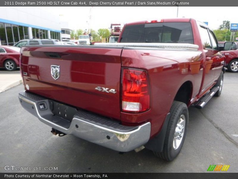 Deep Cherry Crystal Pearl / Dark Slate/Medium Graystone 2011 Dodge Ram 2500 HD SLT Crew Cab 4x4