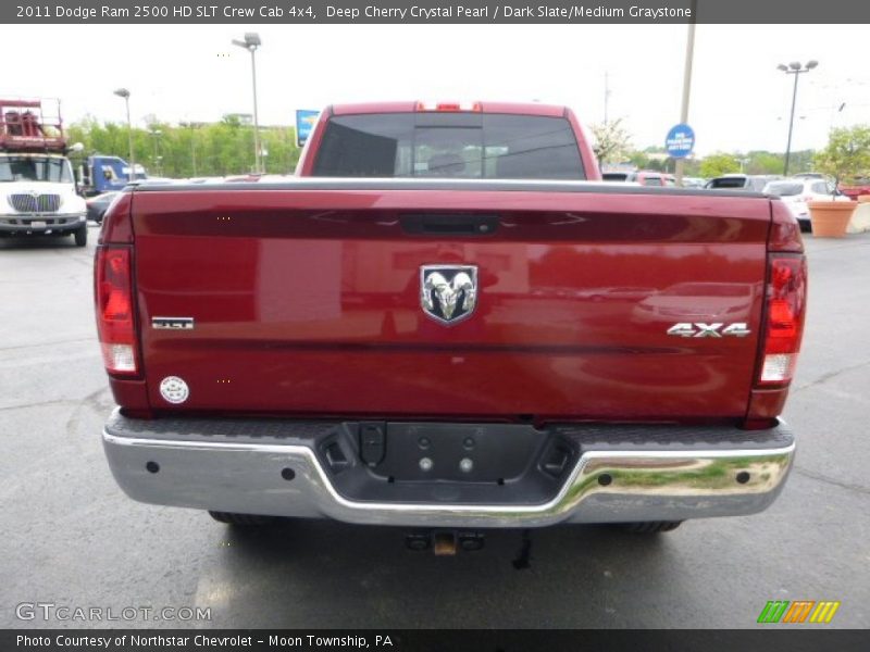 Deep Cherry Crystal Pearl / Dark Slate/Medium Graystone 2011 Dodge Ram 2500 HD SLT Crew Cab 4x4