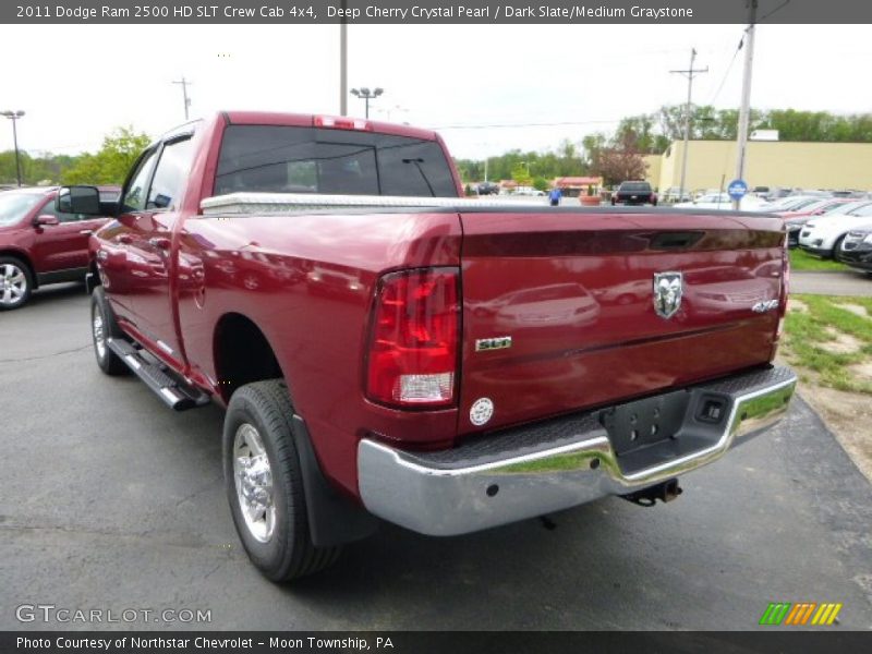 Deep Cherry Crystal Pearl / Dark Slate/Medium Graystone 2011 Dodge Ram 2500 HD SLT Crew Cab 4x4