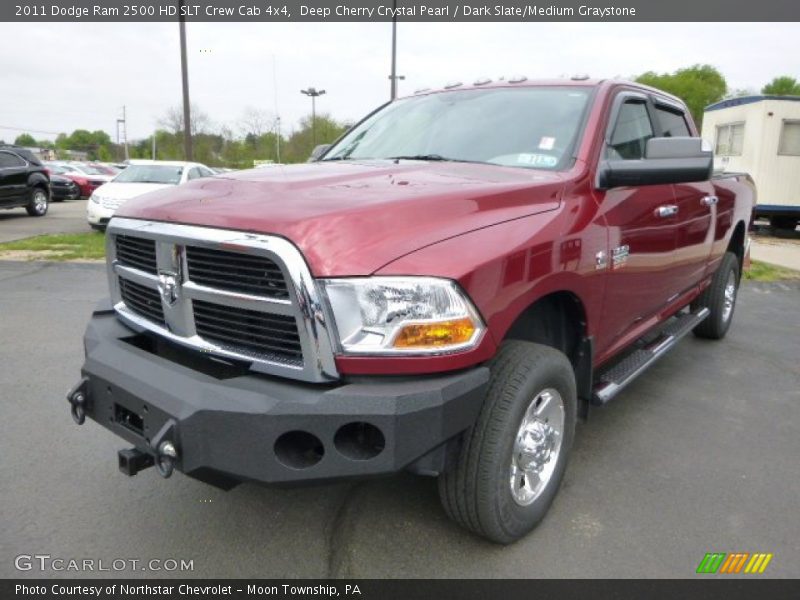 Front 3/4 View of 2011 Ram 2500 HD SLT Crew Cab 4x4
