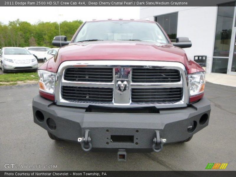 Deep Cherry Crystal Pearl / Dark Slate/Medium Graystone 2011 Dodge Ram 2500 HD SLT Crew Cab 4x4