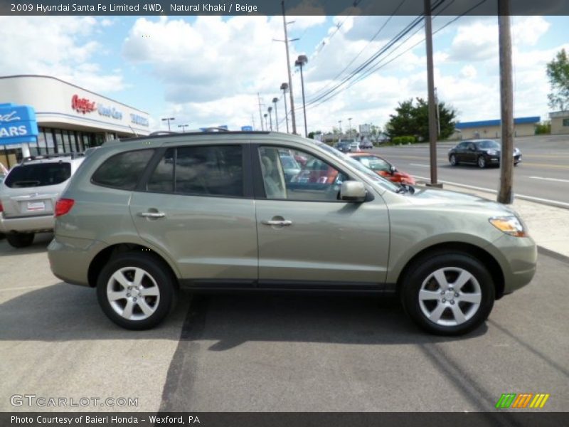 Natural Khaki / Beige 2009 Hyundai Santa Fe Limited 4WD
