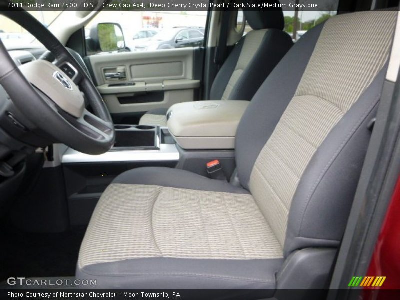  2011 Ram 2500 HD SLT Crew Cab 4x4 Dark Slate/Medium Graystone Interior