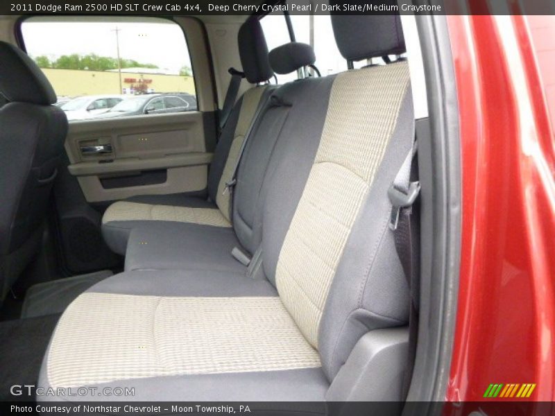 Rear Seat of 2011 Ram 2500 HD SLT Crew Cab 4x4