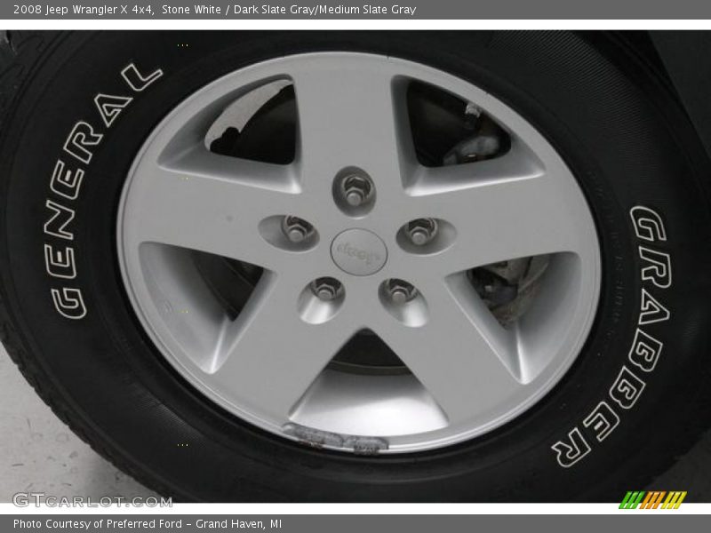  2008 Wrangler X 4x4 Wheel