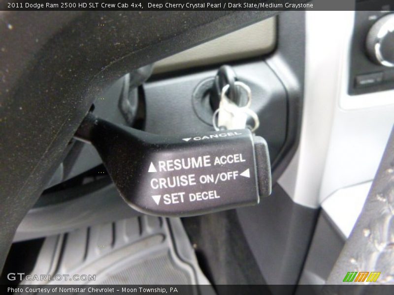 Deep Cherry Crystal Pearl / Dark Slate/Medium Graystone 2011 Dodge Ram 2500 HD SLT Crew Cab 4x4