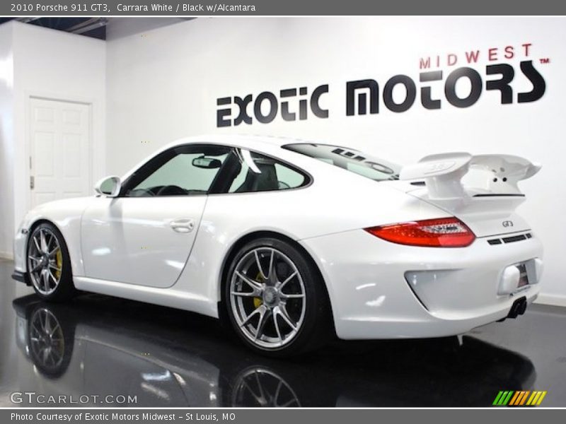 Carrara White / Black w/Alcantara 2010 Porsche 911 GT3