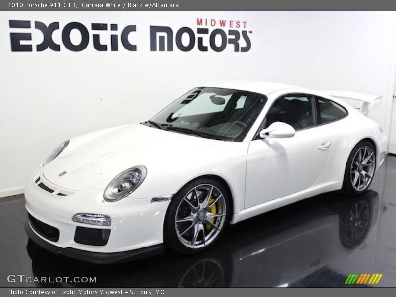 Carrara White / Black w/Alcantara 2010 Porsche 911 GT3