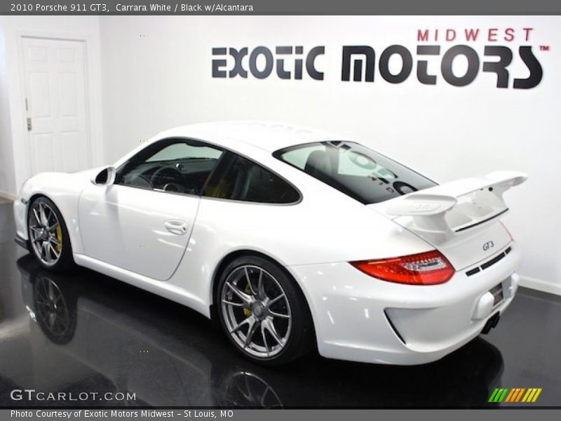 Carrara White / Black w/Alcantara 2010 Porsche 911 GT3