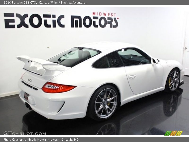 Carrara White / Black w/Alcantara 2010 Porsche 911 GT3