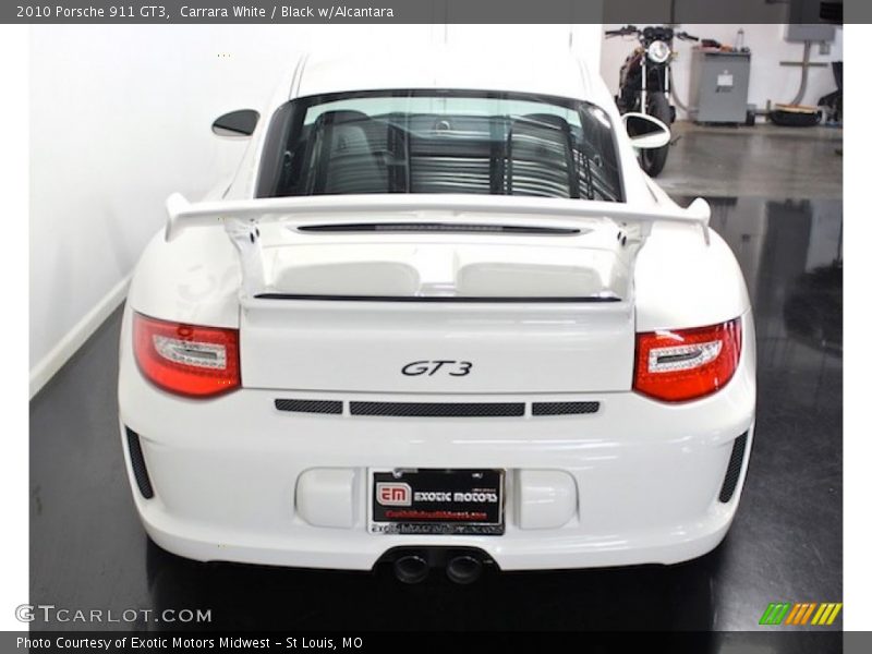 Carrara White / Black w/Alcantara 2010 Porsche 911 GT3