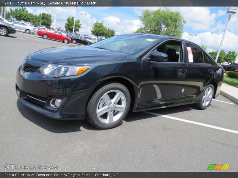 Cosmic Gray Metallic / Black 2013 Toyota Camry SE