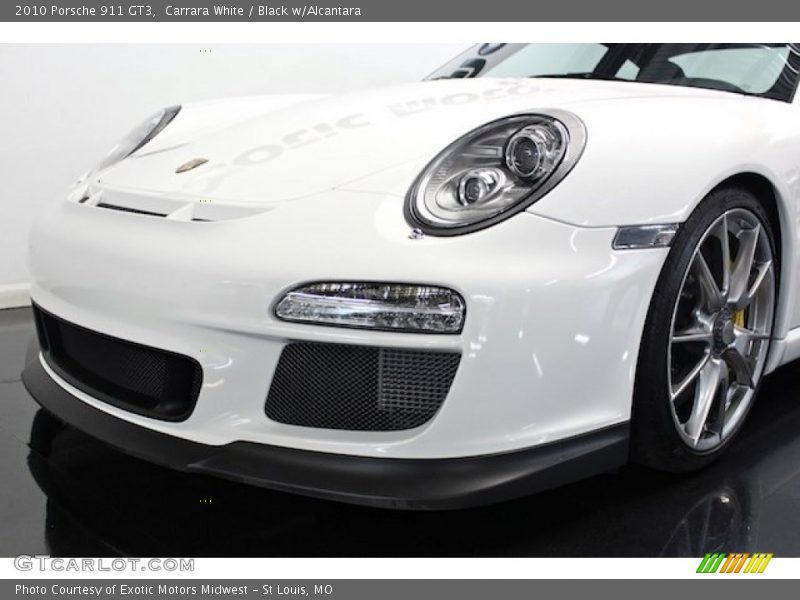 Carrara White / Black w/Alcantara 2010 Porsche 911 GT3