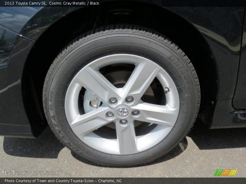 Cosmic Gray Metallic / Black 2013 Toyota Camry SE