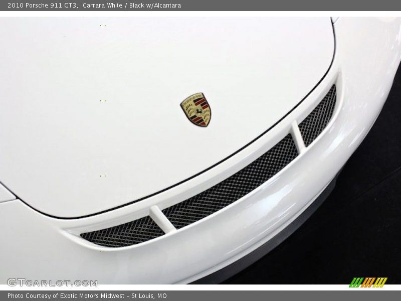 Carrara White / Black w/Alcantara 2010 Porsche 911 GT3