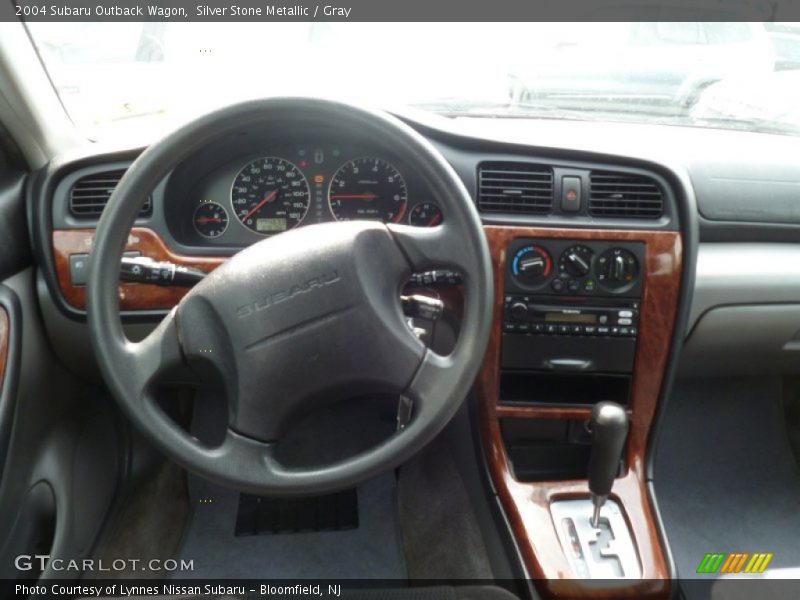 Silver Stone Metallic / Gray 2004 Subaru Outback Wagon