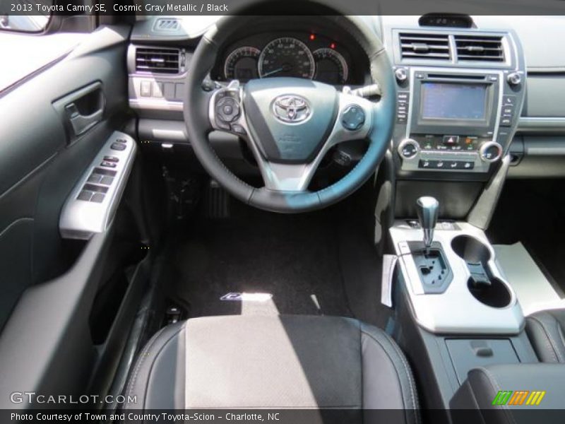 Cosmic Gray Metallic / Black 2013 Toyota Camry SE