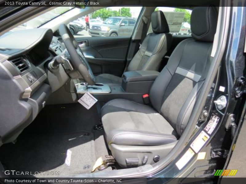 Cosmic Gray Metallic / Black 2013 Toyota Camry SE
