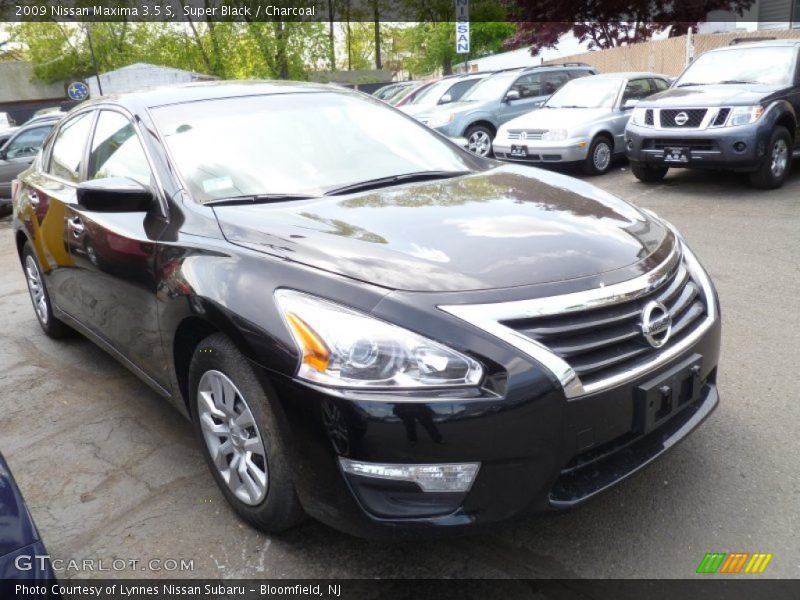 Super Black / Charcoal 2009 Nissan Maxima 3.5 S