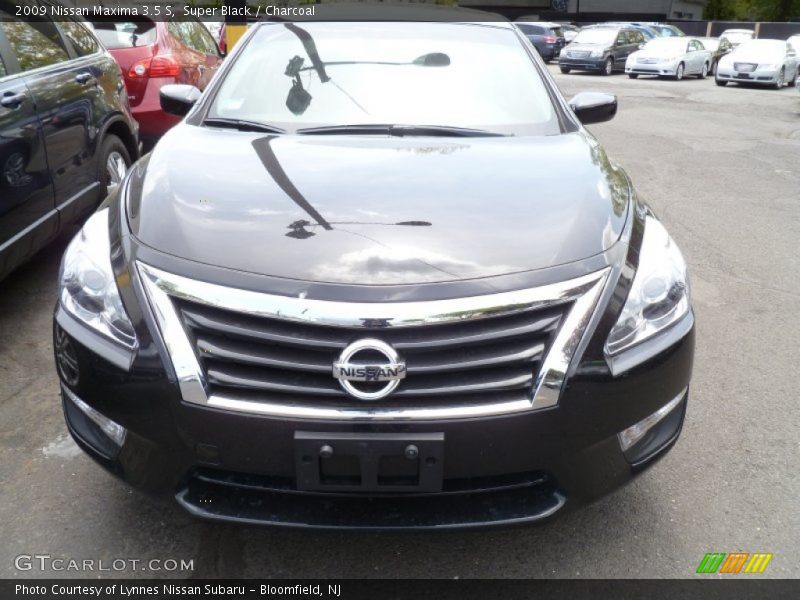 Super Black / Charcoal 2009 Nissan Maxima 3.5 S