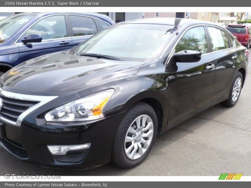 Super Black / Charcoal 2009 Nissan Maxima 3.5 S
