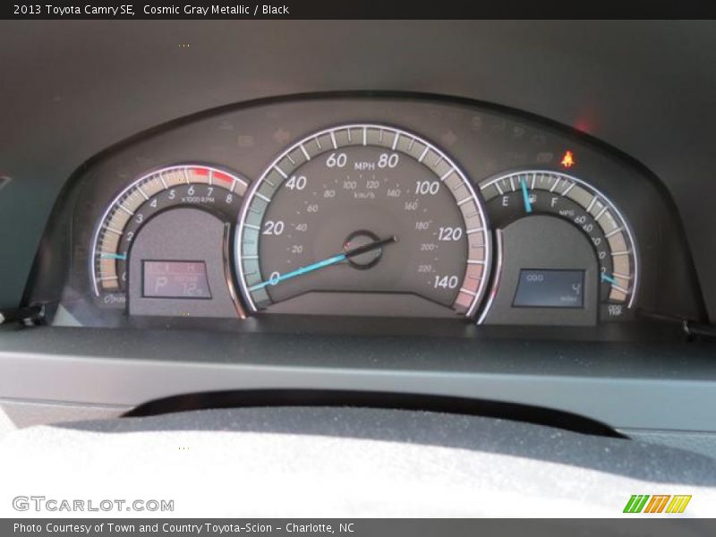 Cosmic Gray Metallic / Black 2013 Toyota Camry SE