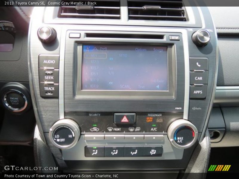 Cosmic Gray Metallic / Black 2013 Toyota Camry SE