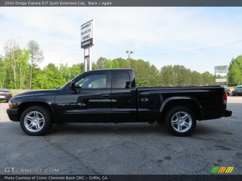 Black / Agate 2000 Dodge Dakota R/T Sport Extended Cab