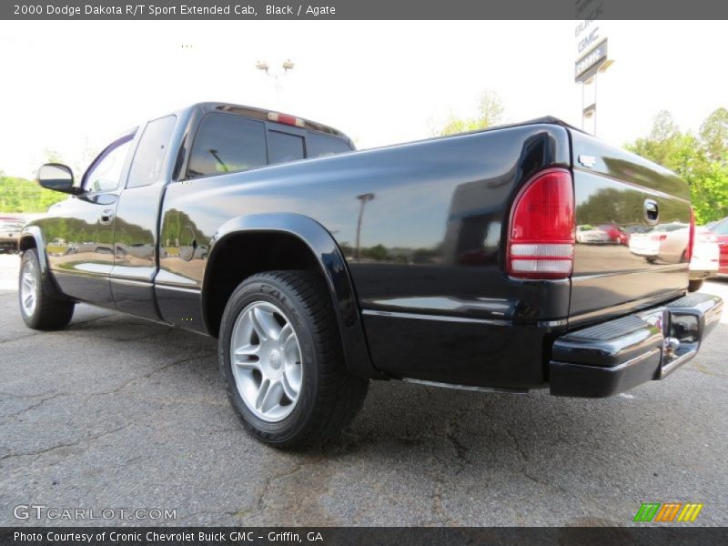 Black / Agate 2000 Dodge Dakota R/T Sport Extended Cab