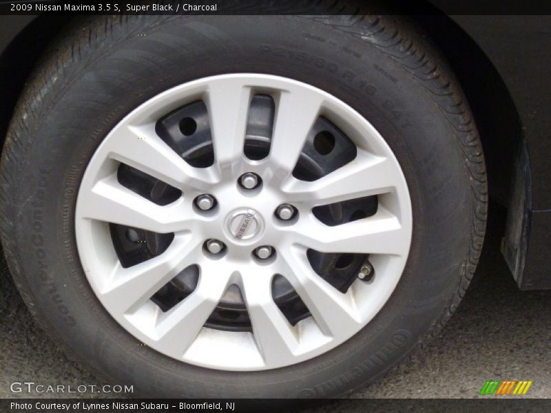 Super Black / Charcoal 2009 Nissan Maxima 3.5 S