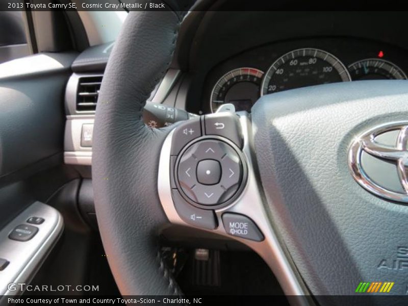 Cosmic Gray Metallic / Black 2013 Toyota Camry SE