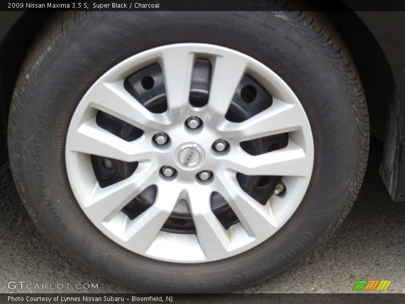 Super Black / Charcoal 2009 Nissan Maxima 3.5 S