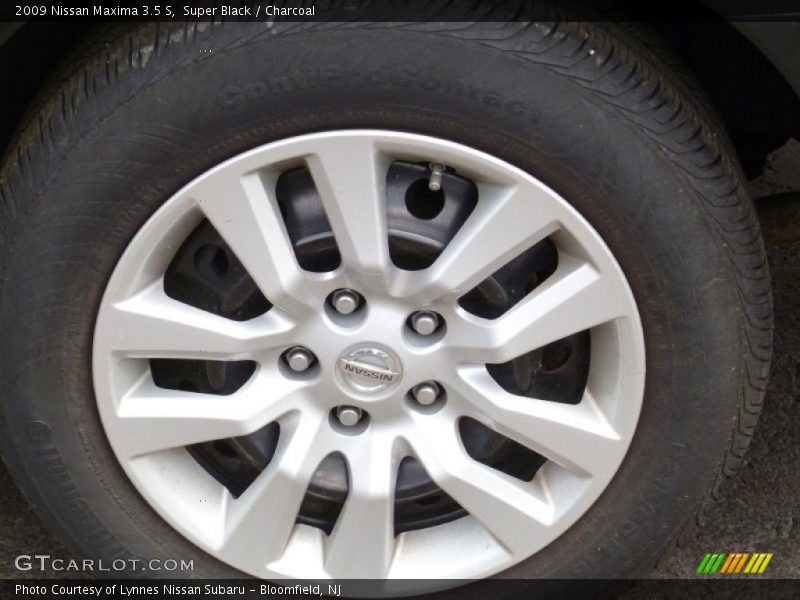 Super Black / Charcoal 2009 Nissan Maxima 3.5 S
