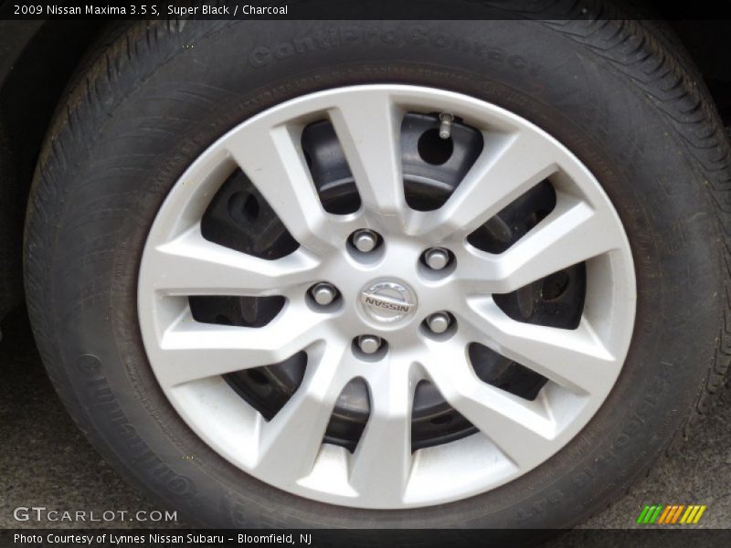 Super Black / Charcoal 2009 Nissan Maxima 3.5 S