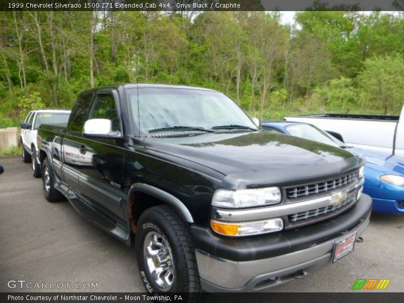 Onyx Black / Graphite 1999 Chevrolet Silverado 1500 Z71 Extended Cab 4x4