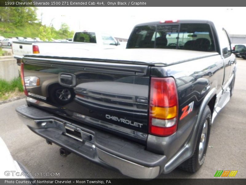 Onyx Black / Graphite 1999 Chevrolet Silverado 1500 Z71 Extended Cab 4x4