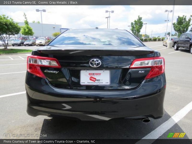 Cosmic Gray Metallic / Black 2013 Toyota Camry SE