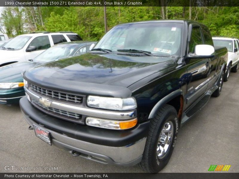 Onyx Black / Graphite 1999 Chevrolet Silverado 1500 Z71 Extended Cab 4x4