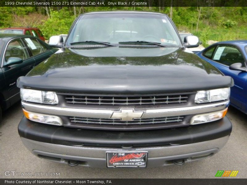 Onyx Black / Graphite 1999 Chevrolet Silverado 1500 Z71 Extended Cab 4x4