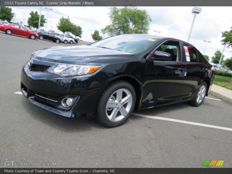Cosmic Gray Metallic / Black 2013 Toyota Camry SE
