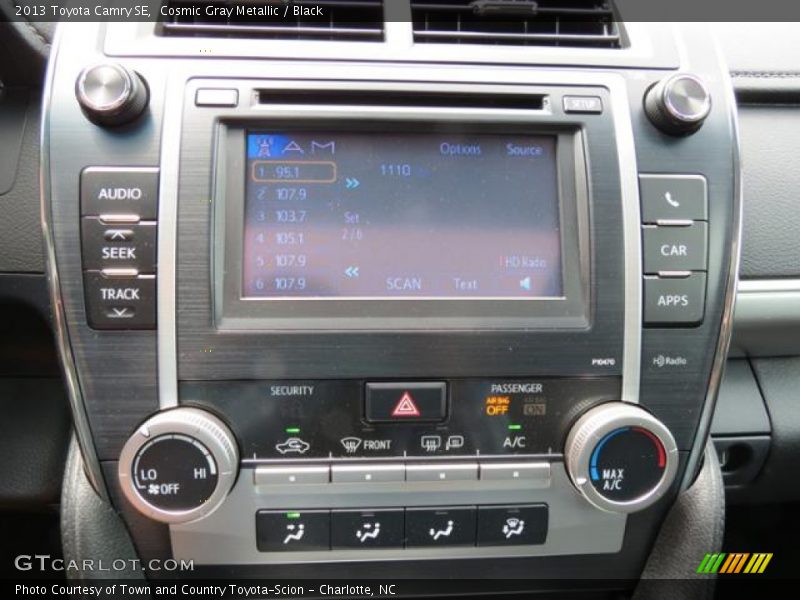 Cosmic Gray Metallic / Black 2013 Toyota Camry SE