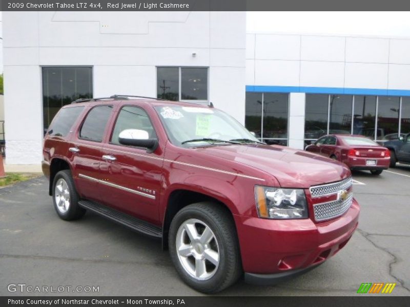 Red Jewel / Light Cashmere 2009 Chevrolet Tahoe LTZ 4x4