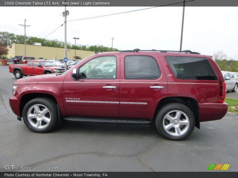 Red Jewel / Light Cashmere 2009 Chevrolet Tahoe LTZ 4x4