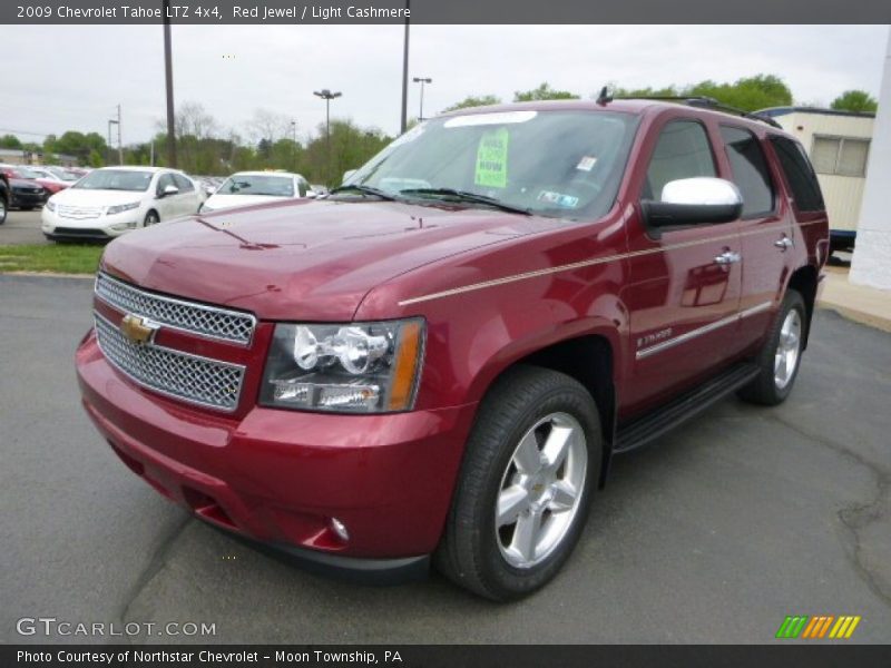 Red Jewel / Light Cashmere 2009 Chevrolet Tahoe LTZ 4x4