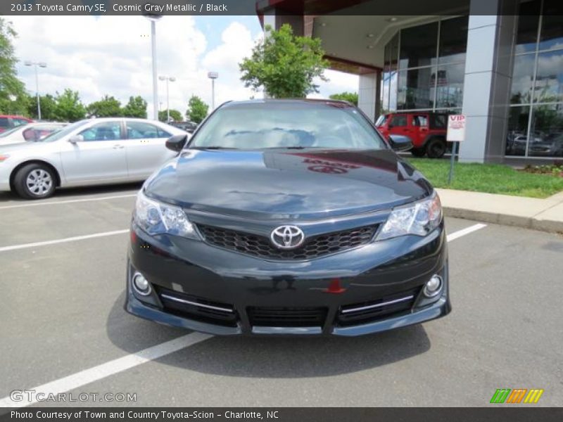 Cosmic Gray Metallic / Black 2013 Toyota Camry SE