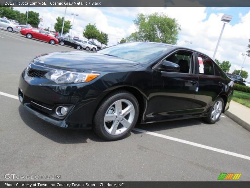 Cosmic Gray Metallic / Black 2013 Toyota Camry SE