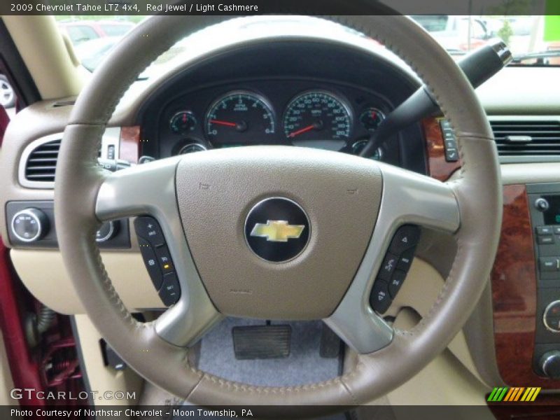 Red Jewel / Light Cashmere 2009 Chevrolet Tahoe LTZ 4x4