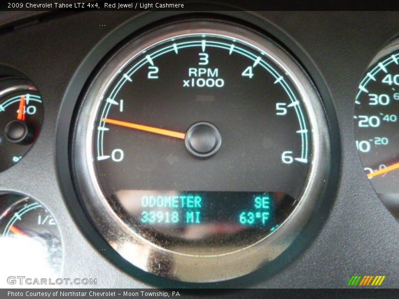Red Jewel / Light Cashmere 2009 Chevrolet Tahoe LTZ 4x4